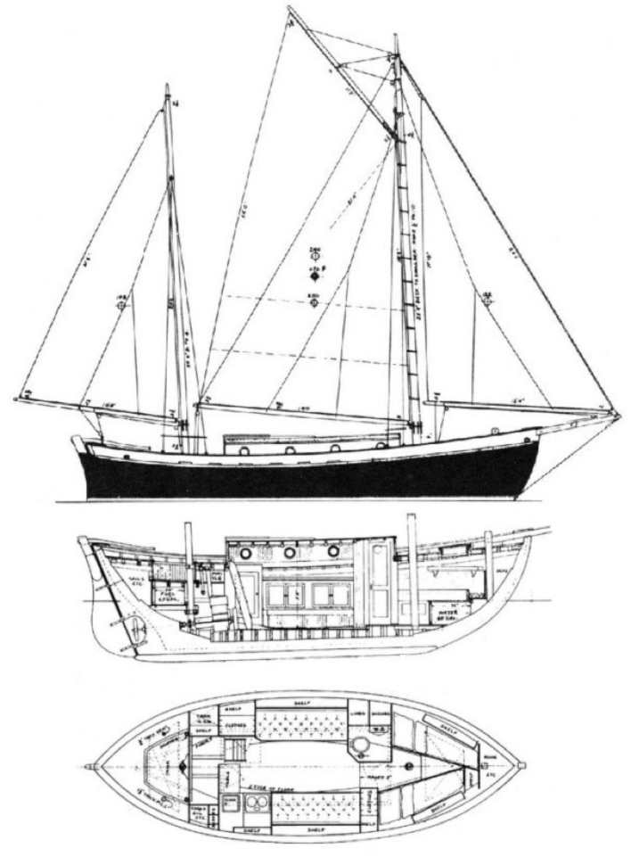 Tahiti ketch